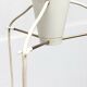 Triple cascade pendant lamp in copper and glass from the modern German space age of the mid-century by Staff, 1960s.