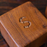 Scandinavian salt and pepper in teak