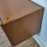 Scandinavian teak and metal sideboard