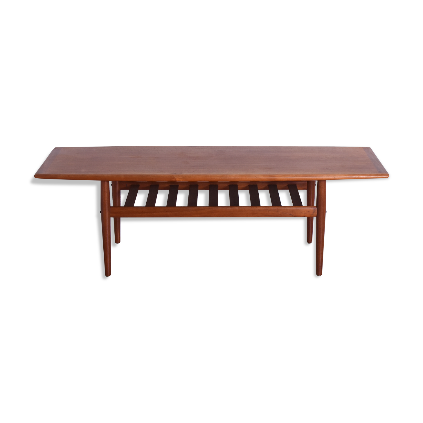 Danish Teak Coffee Table By Grete Jalk Glostrup Mobelfabrik 1960 Selency