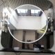 Mirror ISA brand with sconces - mirror with sconces 67x70cm