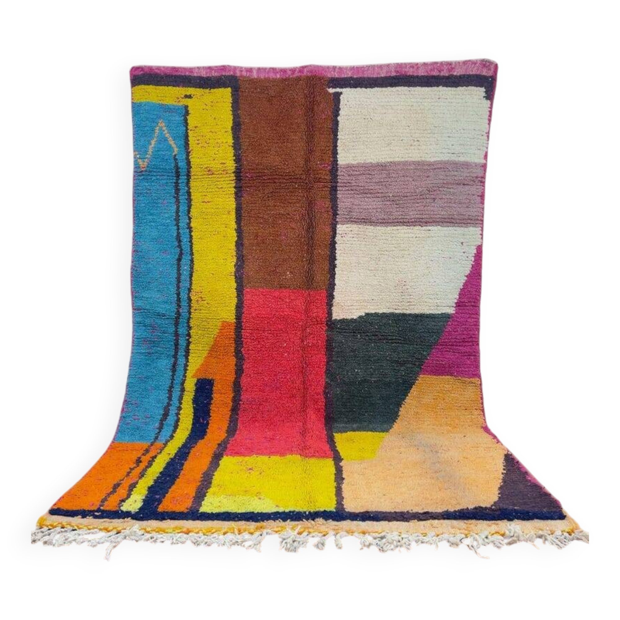 Colourful Berber Moroccan rug 250cm x 150cm