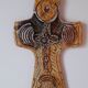 Croix en grès pyrite Corse 70s