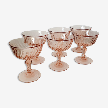 Rosaline champagne cups