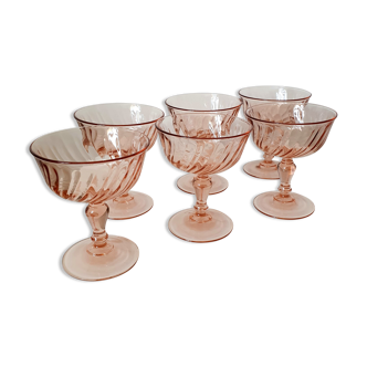Coupes à champagne Rosaline
