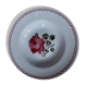 Assiette creuse style décor Badonviller Fleur Rouge ancienne dp 112144