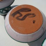 3 ceramic shells Robert Picault Vallauris Vintage