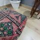 Handmade Berber pouf in wool 60 X 60 X 20 CM
