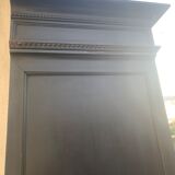 Black notary cabinet