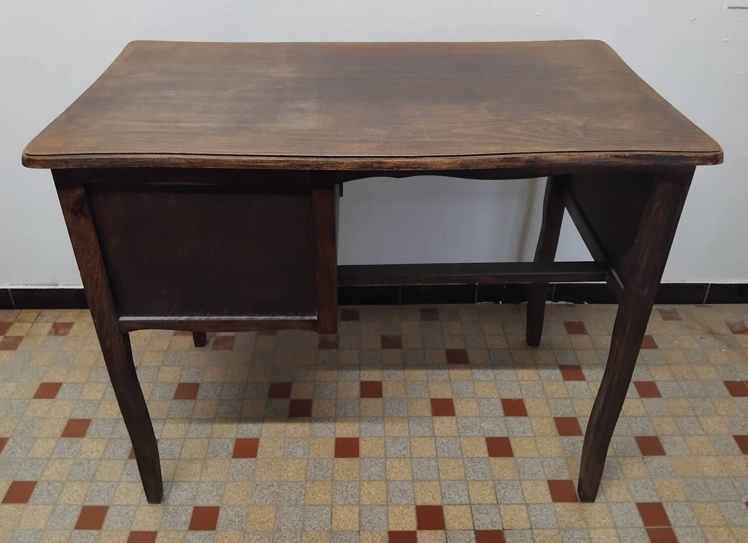 Old wooden desk