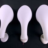 White Murano glass sconces for "Murano Due" by Carlo Nason Italy