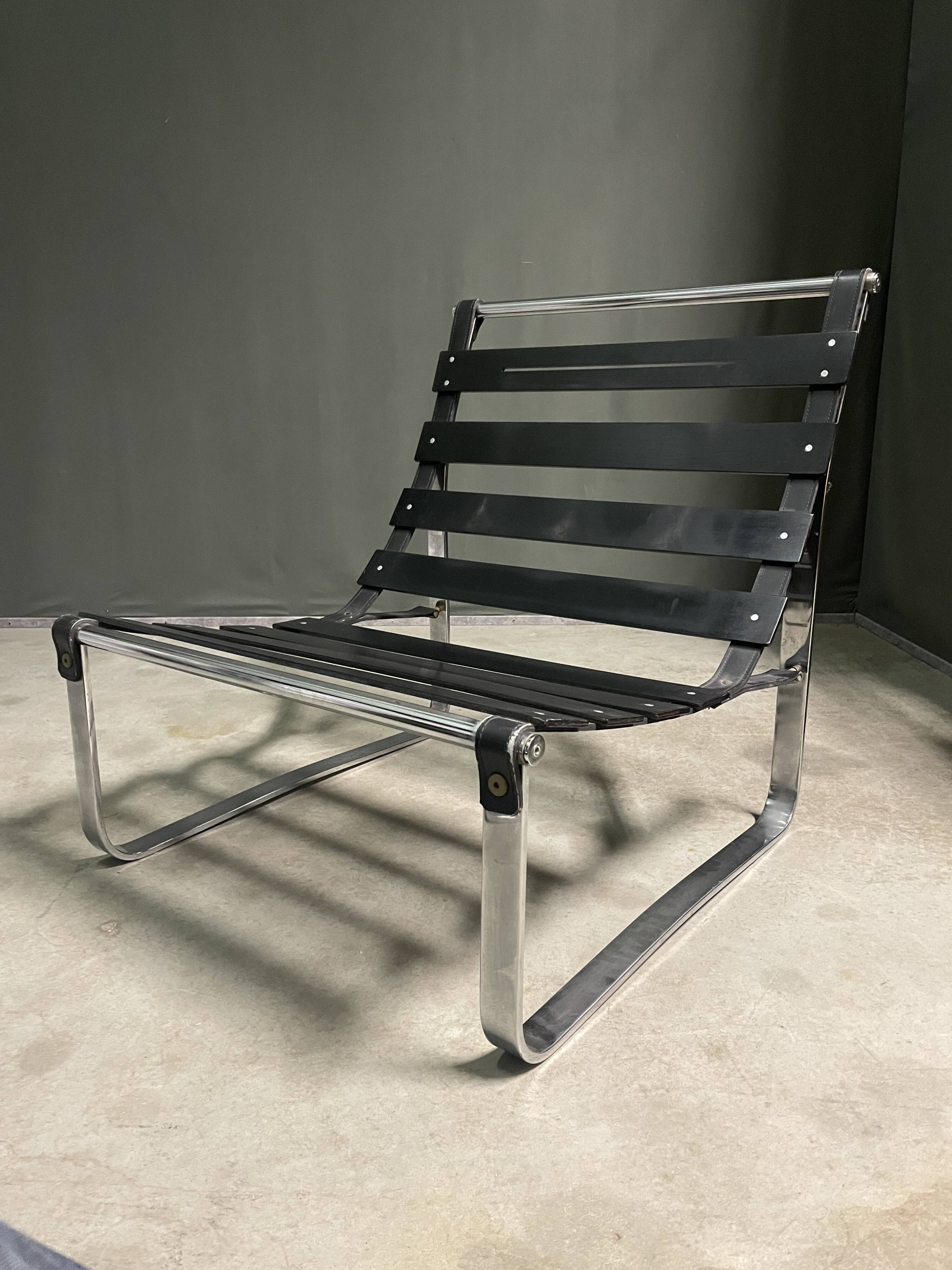 A pair of Ingmar Relling for  lounger chairs for Westnofa, circa 1970