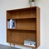 Vintage bookcase in oak