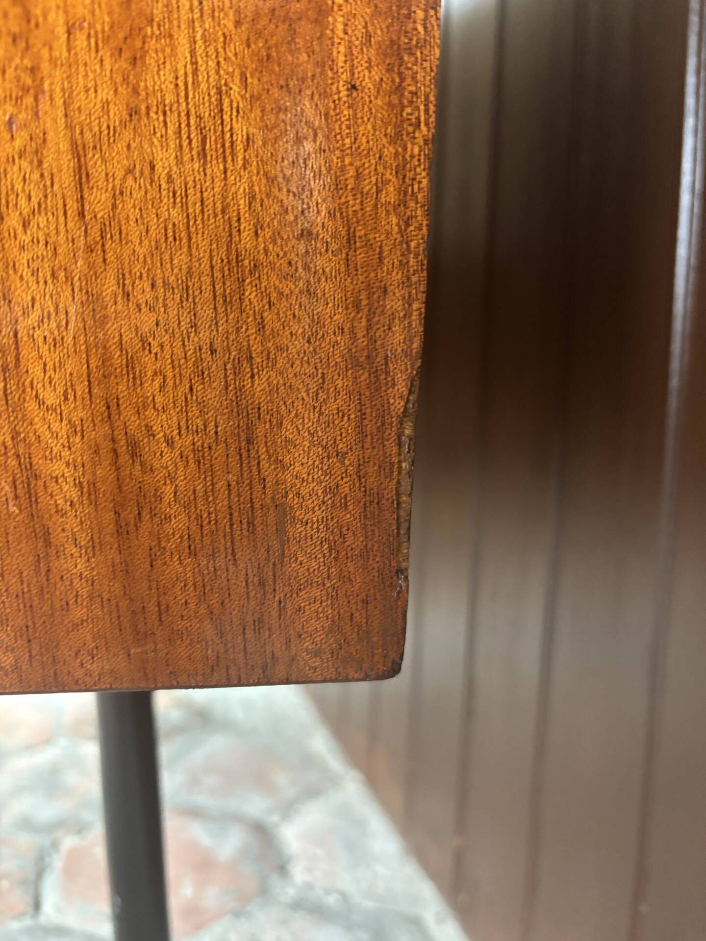 Teak chest of drawers