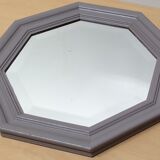 Bevelled octagonal mirror