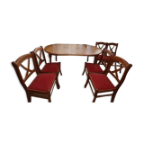 Table and 6 chairs