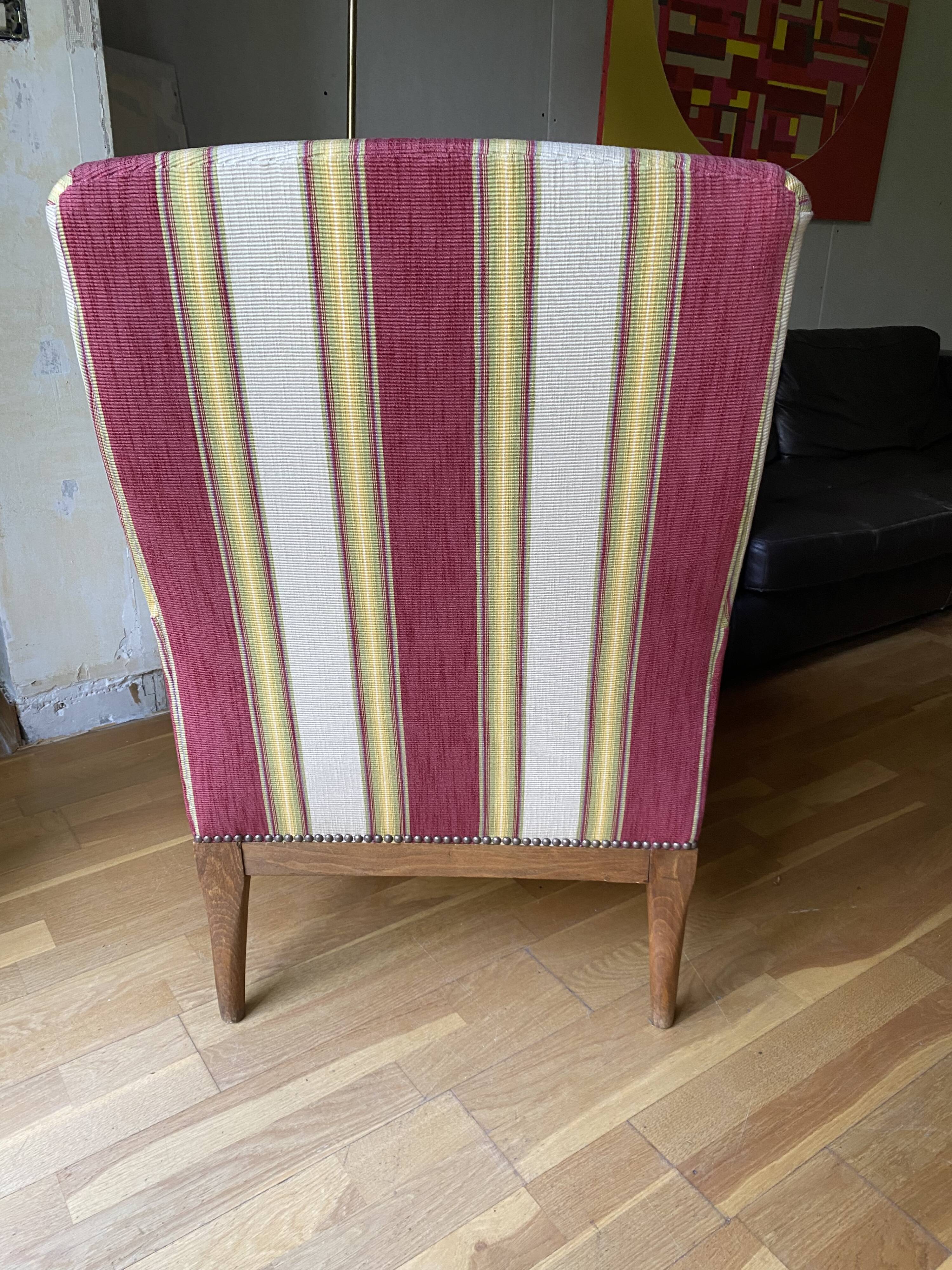 Paire de fauteuils anglais XIXe siècle