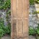 Armoire parisienne vitrée en bois brut, 1940