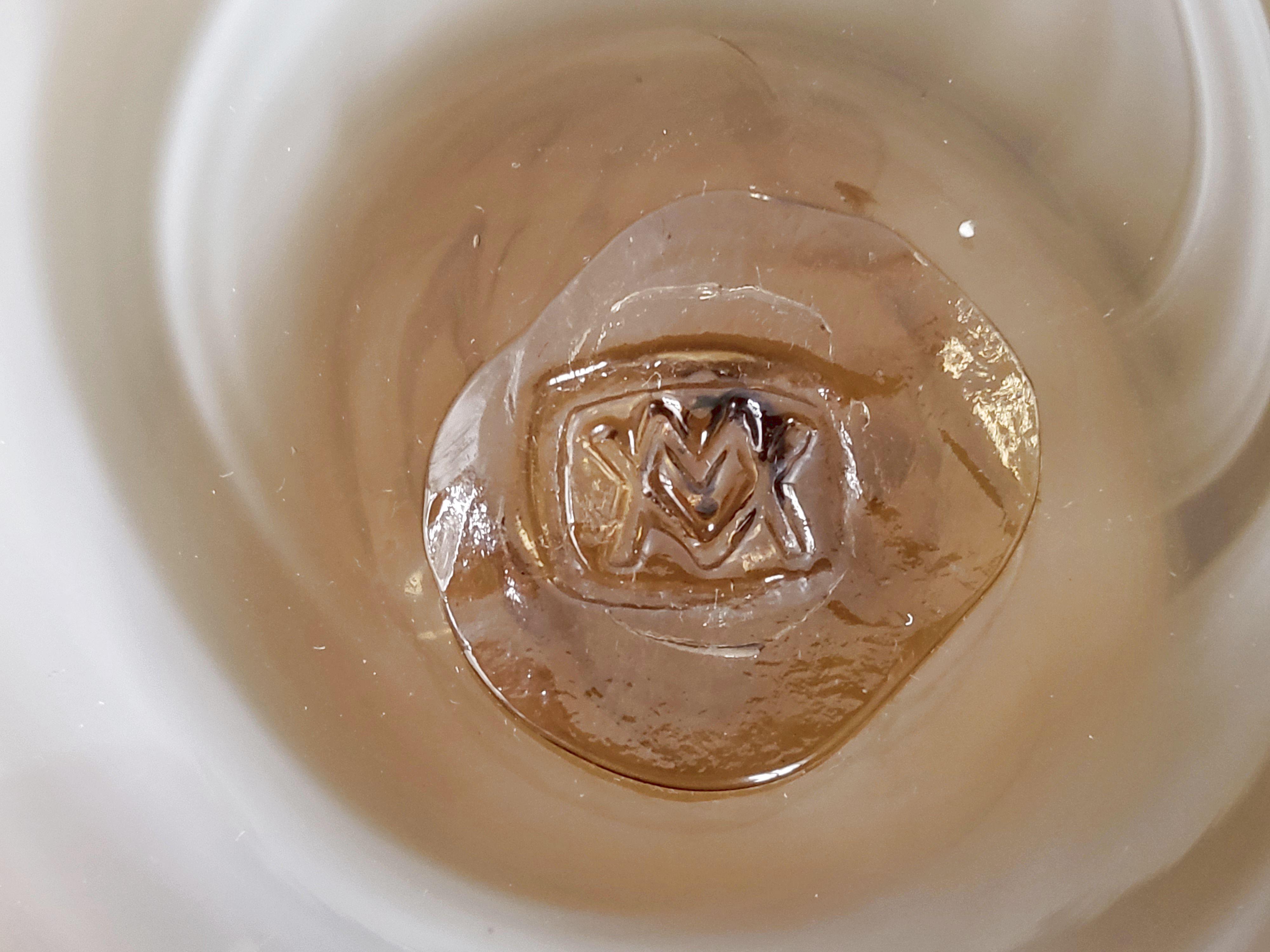 Vintage ashtray in glass paste Moorish Old 1960