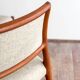 Set of 6 chairs #80 in teak by Niels O. Møller, JL Moller, Mid Century