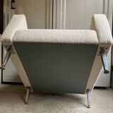 Vintage armchair pair by Souplina France