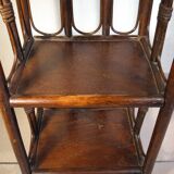 Etagère en rotin 1970