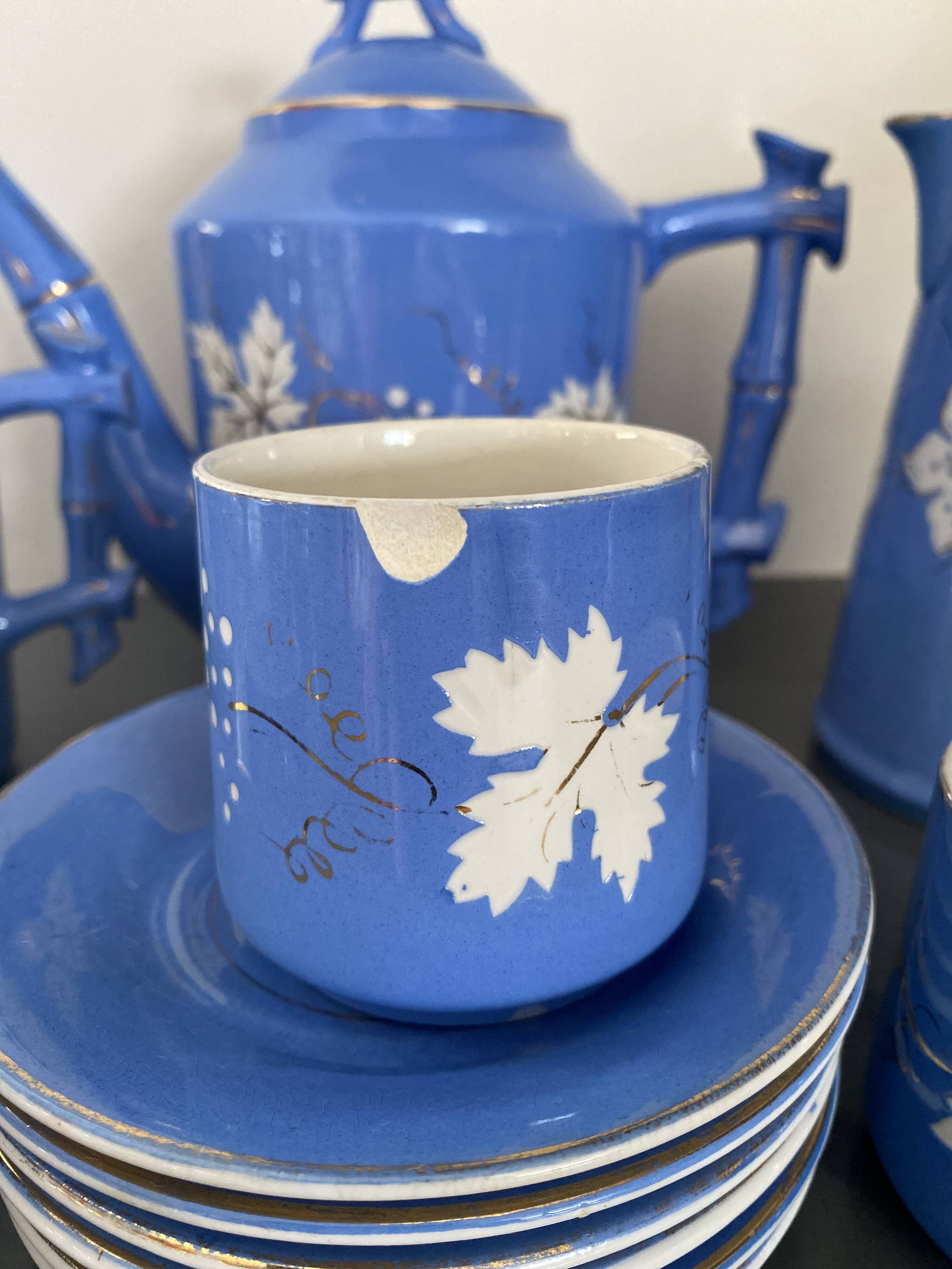 Antique coffee service Fénal Frères Pexonne