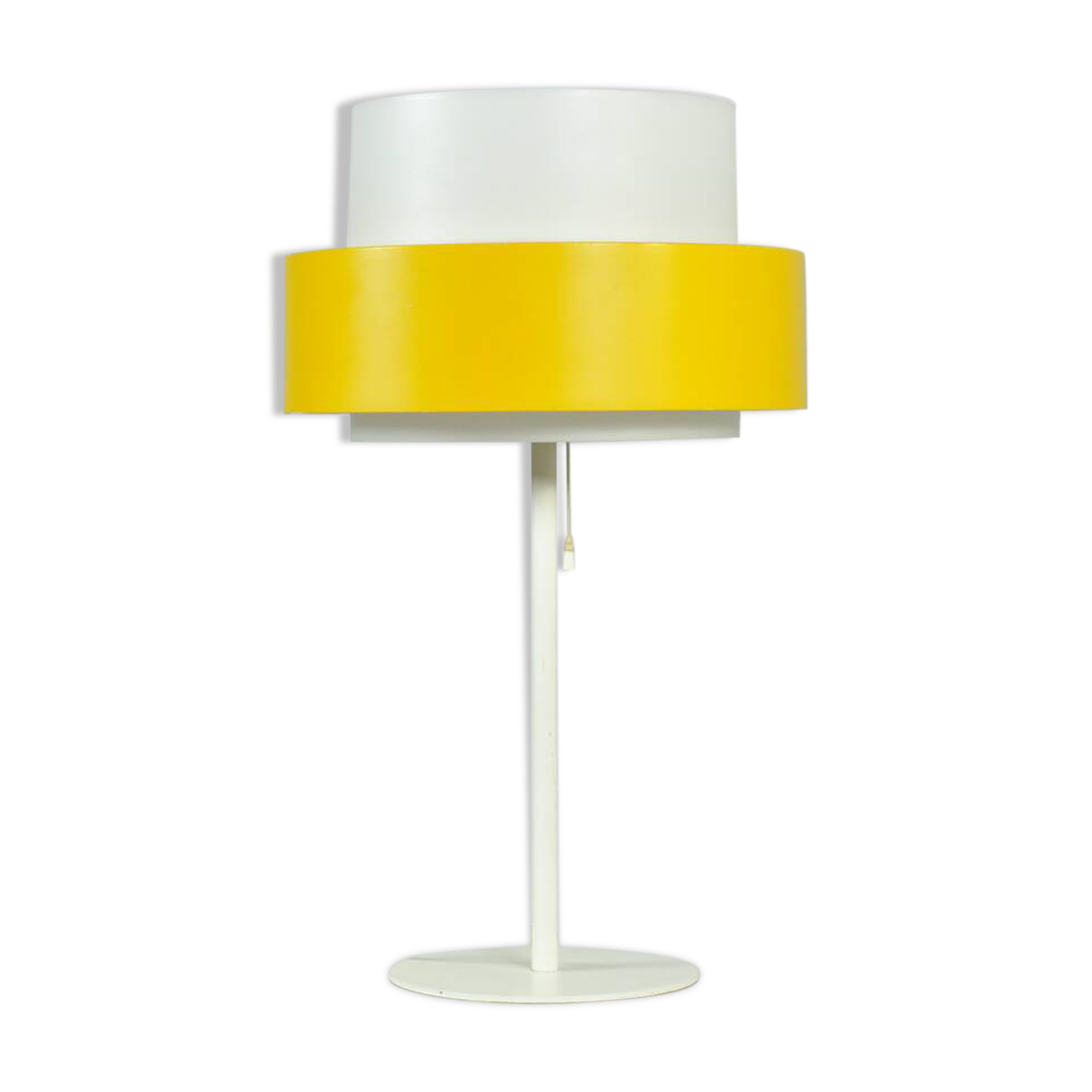 Swedish vintage table lamp by uno & osten kristiansson, luxus, 1960s