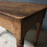 Antique oak table with drawer