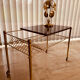 Vintage 60's vinyl side table/coffee table