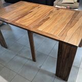 Table console extensible bois massif L40/160 stockholm maison du monde
