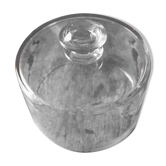 Glass bell cap