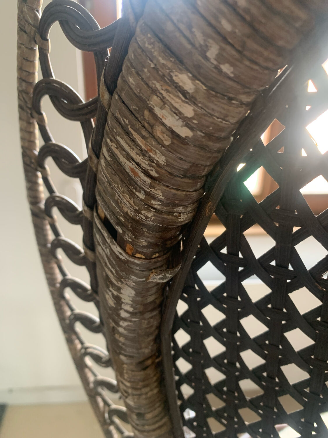 Emmanuelle rattan armchair