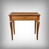 Small walnut console table, Restoration period – early 19th century.