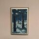 Original Vintage Swedish Oil on Panel – “Tre träd” by Svän Grandin – Signed – Vintage & Framed
