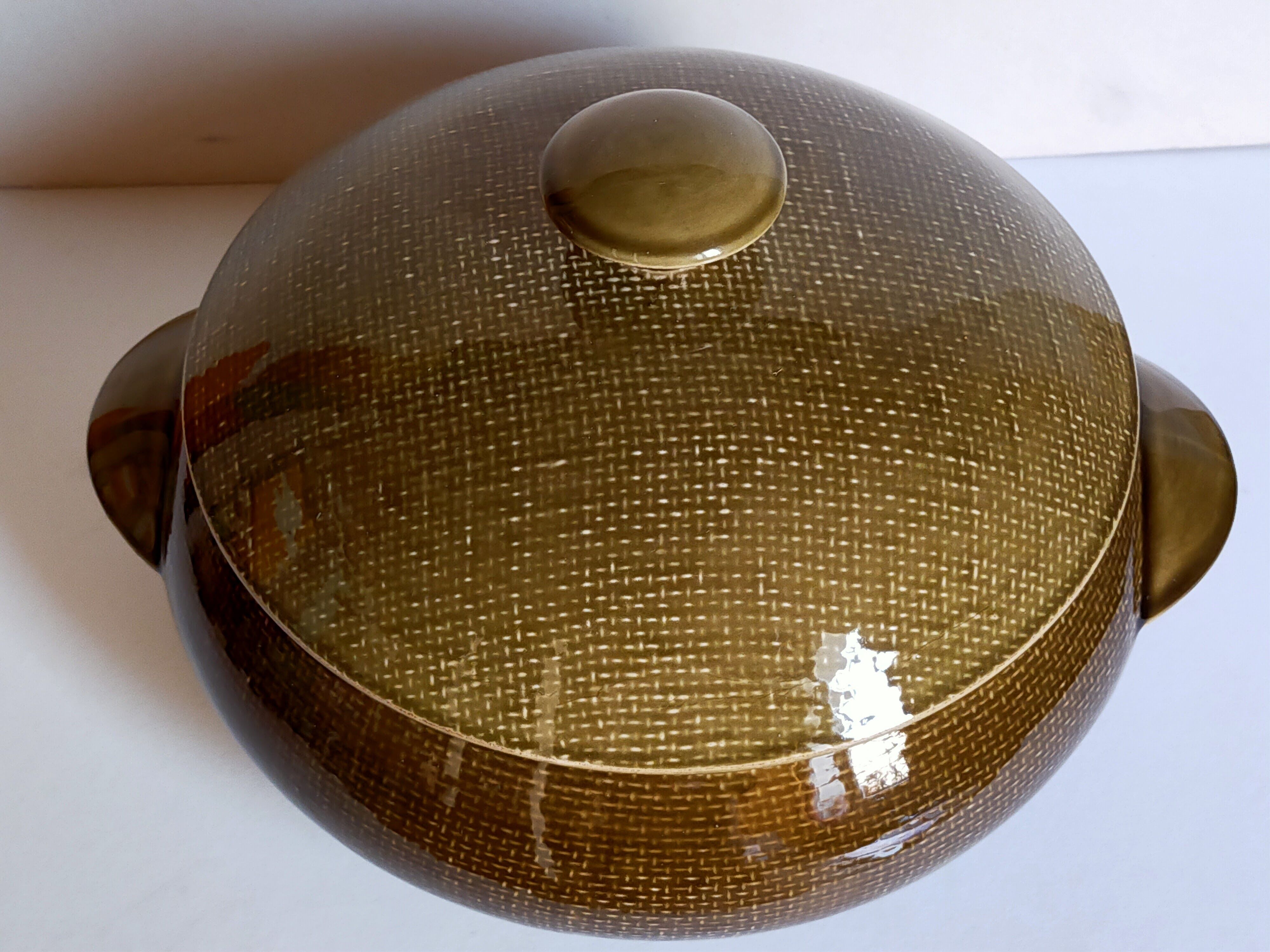 Soupière de Salins service "Miramar" 50s