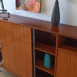 Modernist sideboard, bookshelf of the 1970
