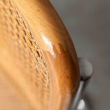 Set of 7 'Cesca' dining chairs by Marcel Breuer.