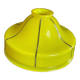 Abat-jour, Murano jaune, citron, 1960