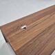 Solid teak wall shelf, 1960s Germany.