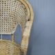 1970s Set of Four Rattan Chairs, Italy