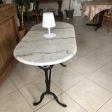Marble bistro table