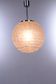 Large Glass Globe Hanging Lamp by Doria Leuchten, 1970s