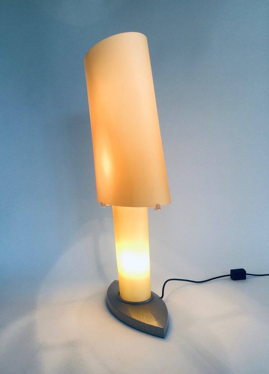 Postmodern Glass Table Lamp attributed to Daniela Puppa for Fontana Arte, 1980s