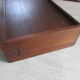 Old wooden jacquet/backgammon game