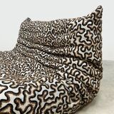 Canapé 2 places Togo vintage Ligne Roset 'Duo-tone'