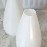 Set of 2 tulip opalines 1960