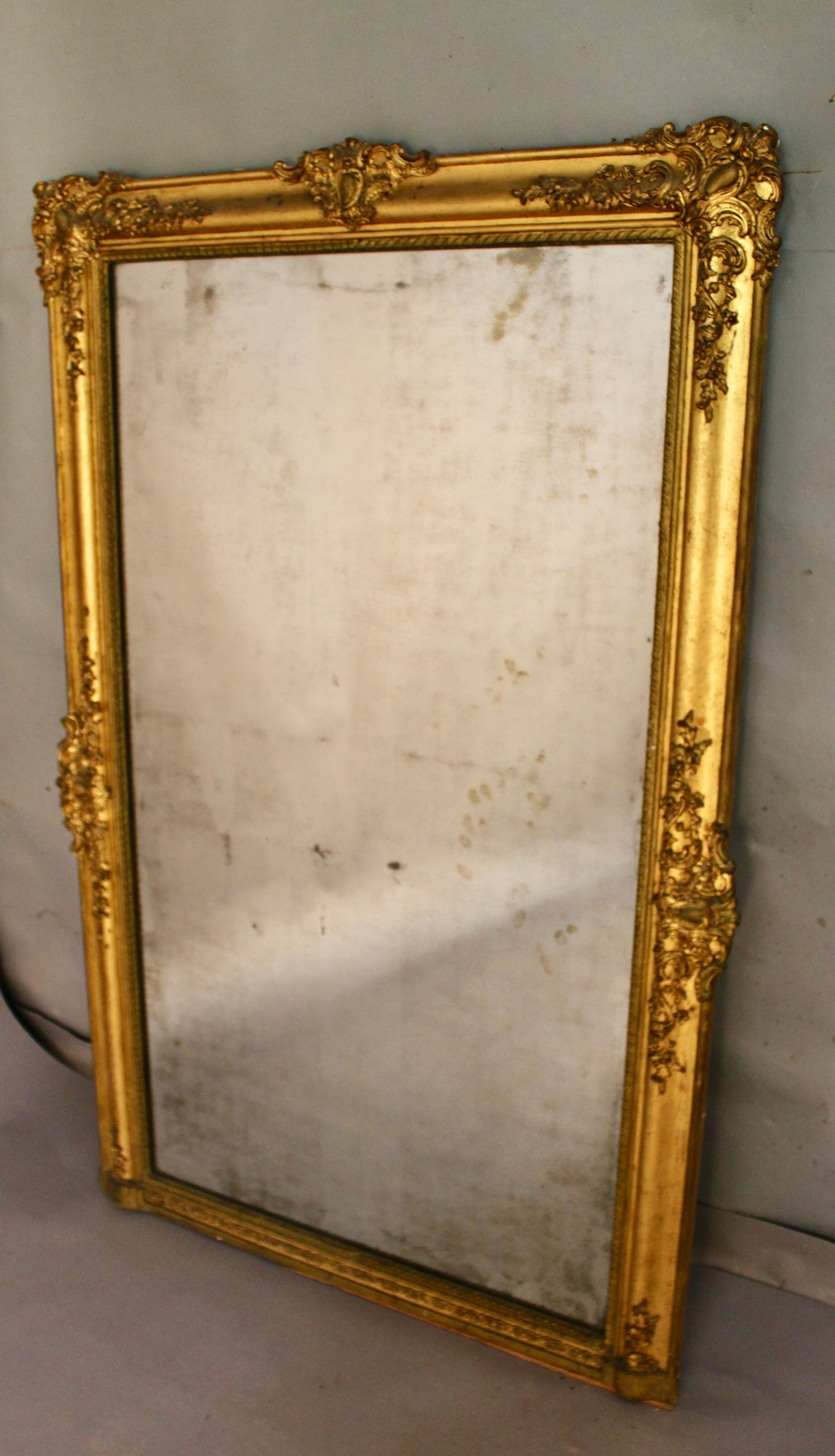 Golden mirror XIXth