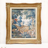 Carved wooden frame
