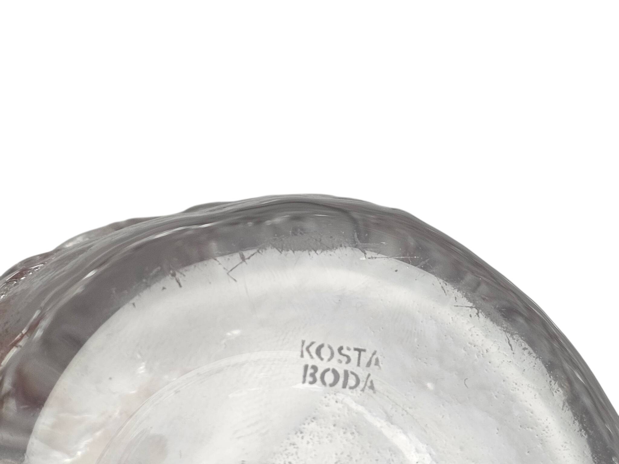 Kosta Boda - Ann - 'Snowball' votive - (2) design Ann Wärff - Sweden